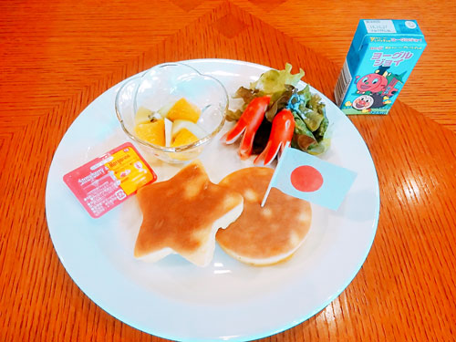 お子様用朝食プレート（イメージ）