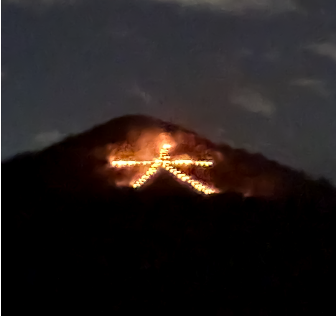 五山の送り火（イメージ）