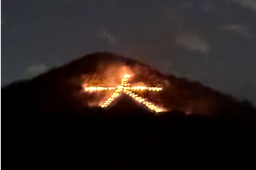 五山の送り火（イメージ）