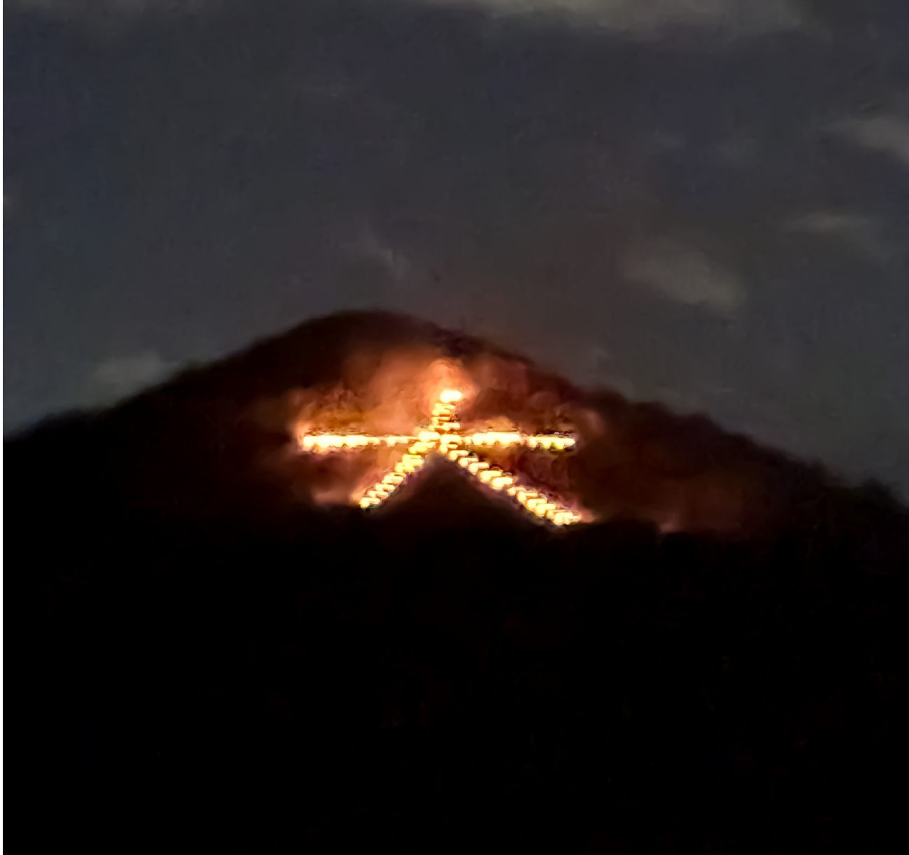 五山の送り火（イメージ）